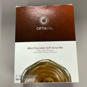 Optavia mint choc soft serve mix